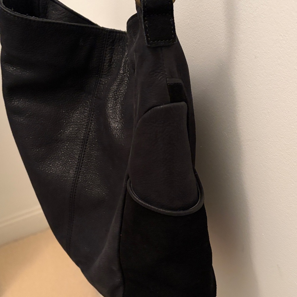 Liebeskind of Berlin Black Leather Hobo Bag - Picture 6 of 7